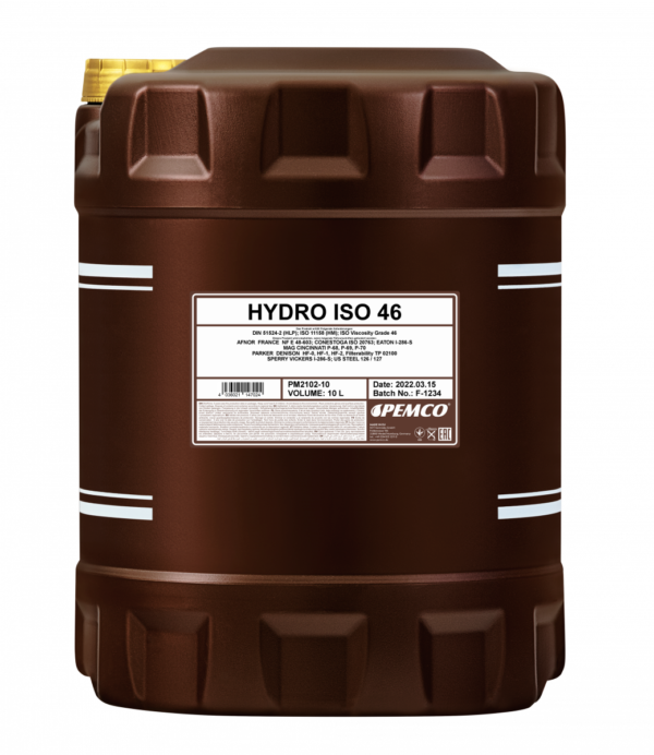 Гидравлические Гидравлическое масло PEMCO Hydro ISO 46 10L в Кирове